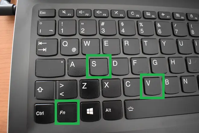 Combinação de teclas para desbloquear o teclado do laptop Lenovo
